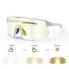 Cycling photochromic glasses, outdoor bicycle marathon windproof men's goggles, sports glasses suitable for day and night use for women