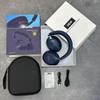 Bluetooth-наушники с шумоподавлением QC55, полноразмерные - Ультрабеспроводные, складные, с кожаным чехлом