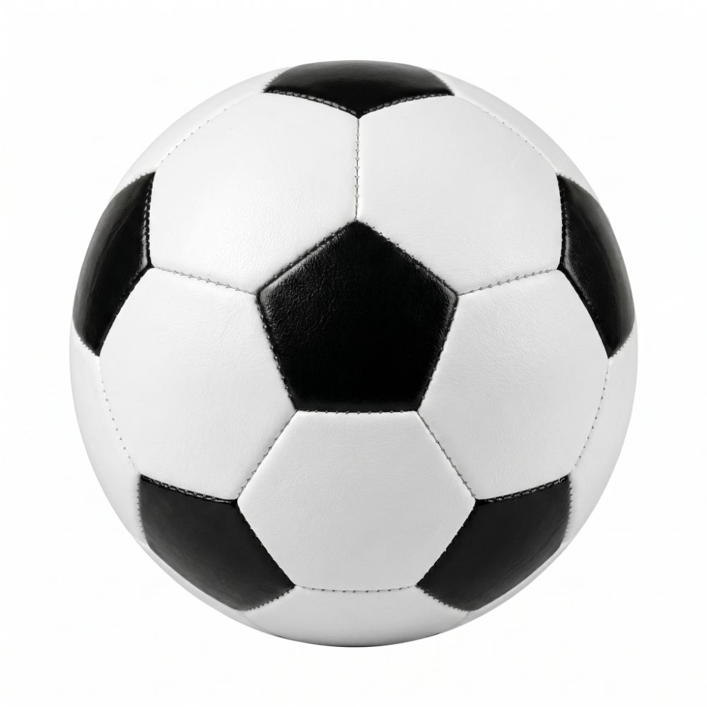 3pcs Black White Pattern Football Stitched Panels Training Ball Soccer Ball Youth Play