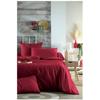 Taie de traversin - Elysee - Percale de coton - 45 x 185 cm - Rouge