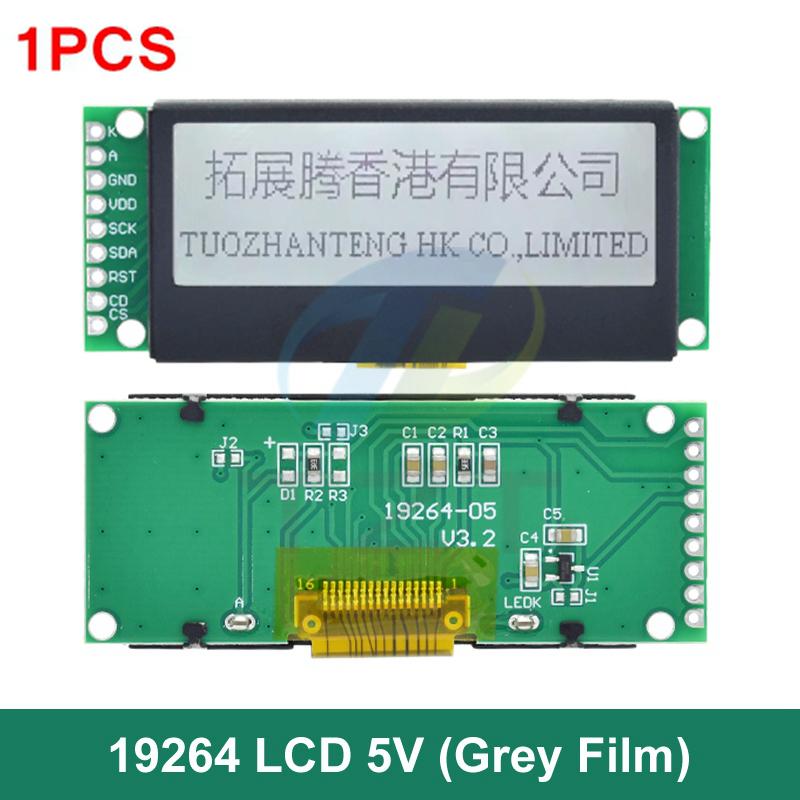 LCD19264 TZT 192*64 192X64 Графический Матричный LCD Модуль Дисплей 3.3-5V LCM со встроенным Контроллером UC1609C и Светодиодной Подсветкой