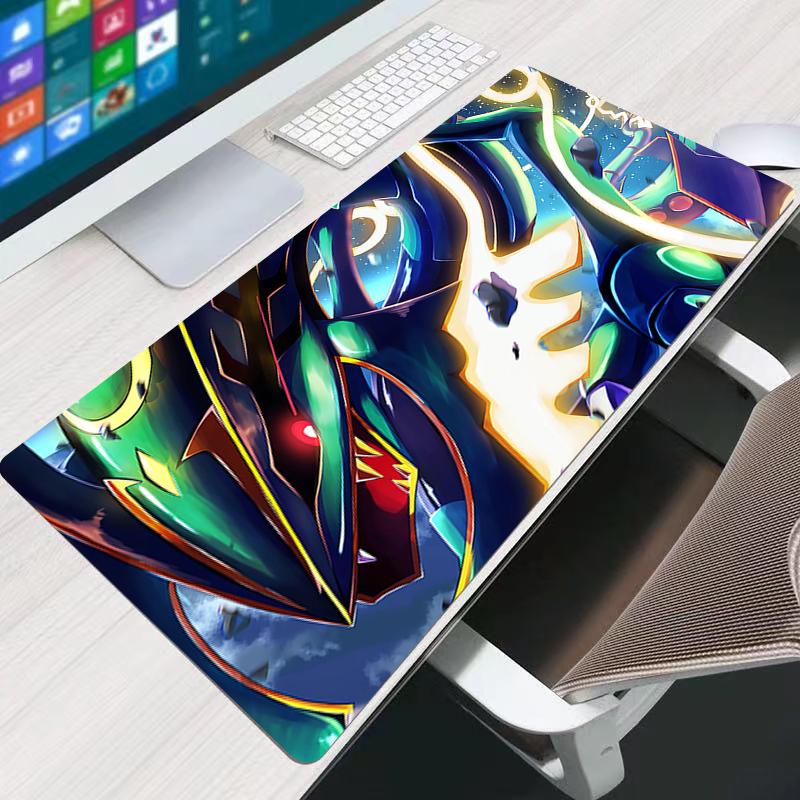 Mouse Pad XXL Game Rubber Keyboard Pad Laptop Computer Desk Mat Computer Gaming Acessories P Rayquaza Mousepad