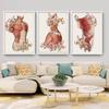 Human Body Muscle Structure Wall Art Canvas Painting Retro Anatomy Medical Print Posters Education Picture Study Room Decoration