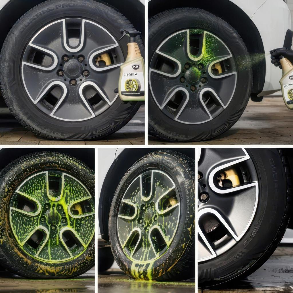 K2 NEORIM 700ml Regular Rim and Tire Washing Foam