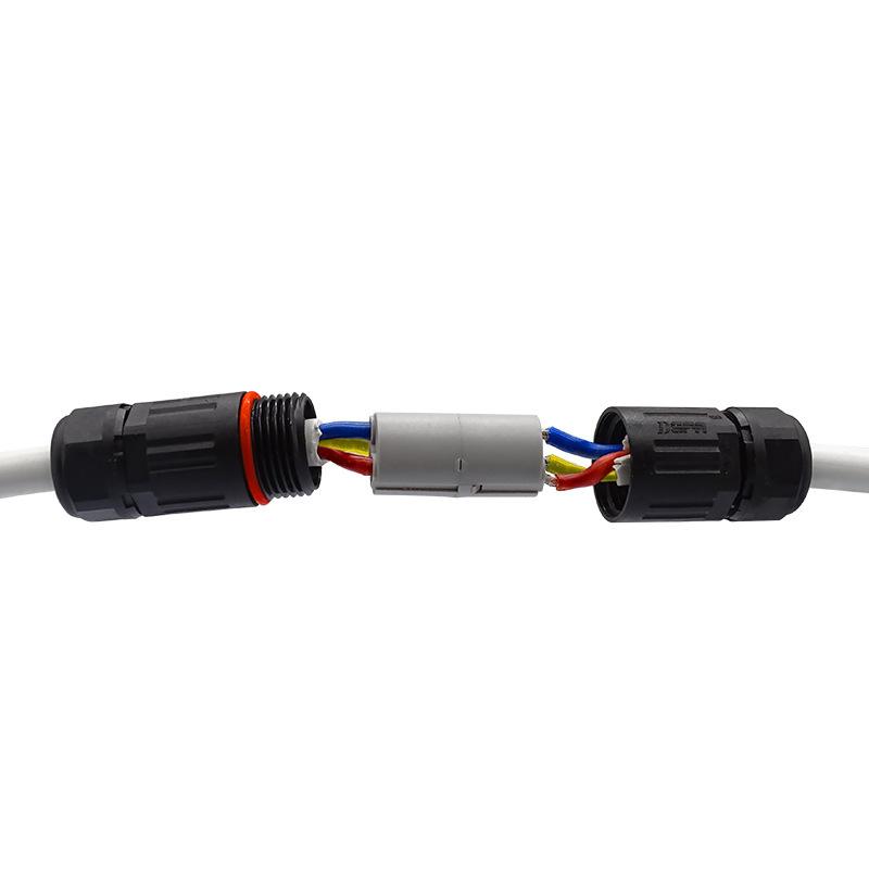 Outdoor IP68 Waterproof Cable Connector Perfect for 2-3 Core Projects and Installations