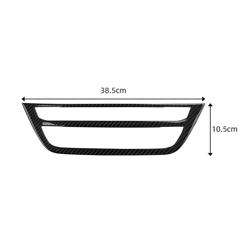 Наклейки на отделку панели кондиционера из углеродного волокна для BMW X3 X4 G01 G02 G08 2018-2022, модификация интерьера автомобиля
