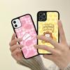 Кавайная Милая Кролик M-MolangS Аниме Чехол для Телефона Для IPhone 17 16 Pro Max Air 13 12 Mini 14 15 Plus 11 PC+TPU Задняя Крышка