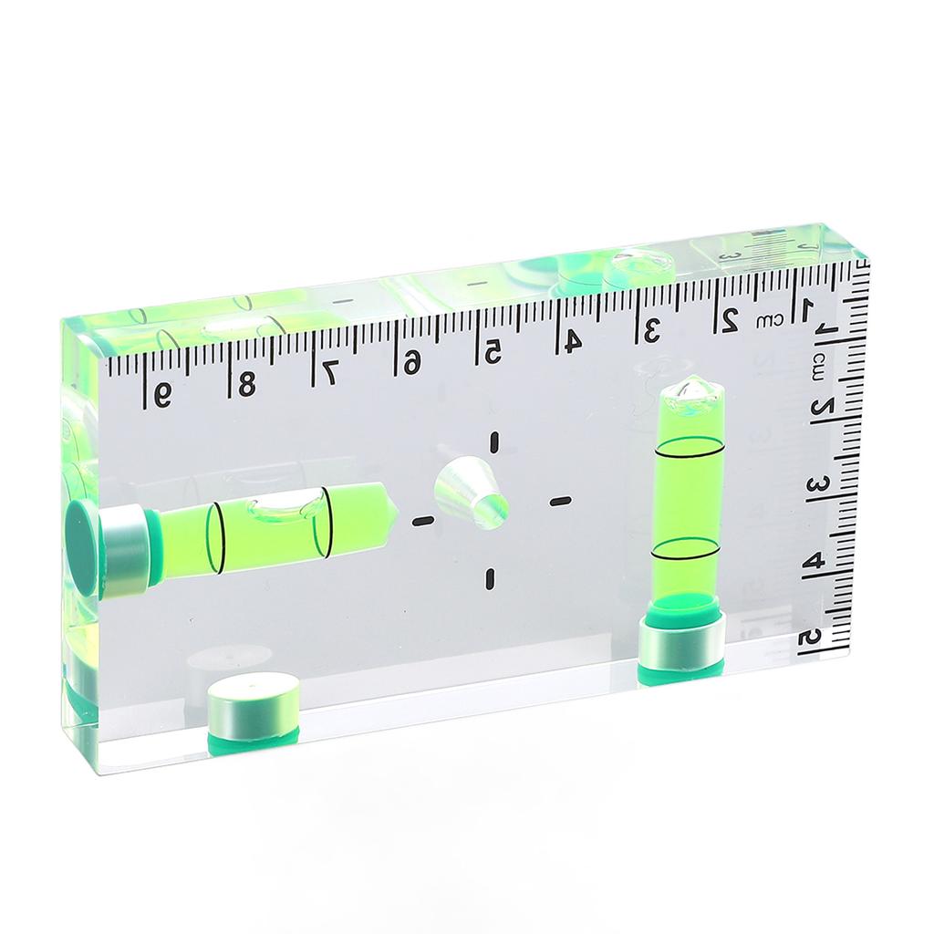 Мини Уровень с 3 Магнитами Компактный Акриловый Уровень для Горизонтальных и Вертикальных Измерений