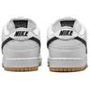 Nike Кроссовки унисекс Dunk Low SB White Gum Black Gum-Light-Brown CD2563-101