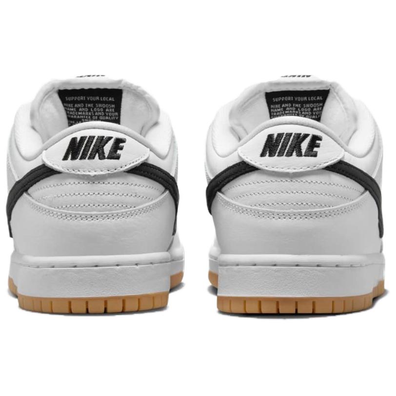 Nike Кроссовки унисекс Dunk Low SB White Gum Black Gum-Light-Brown CD2563-101