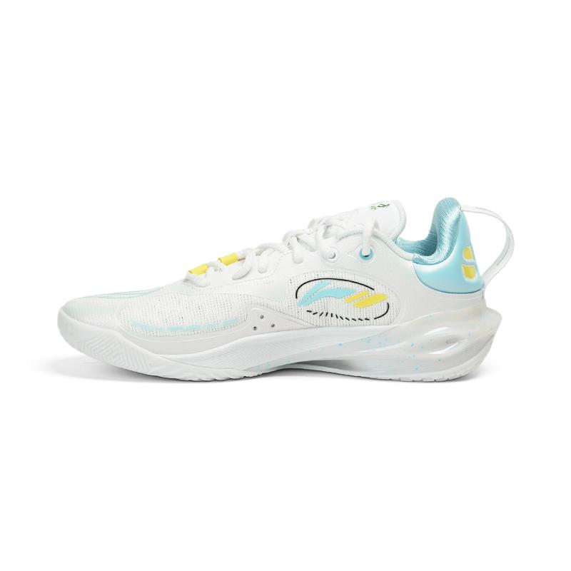 Баскетбольные кроссовки Li Ning Speed 11 Мужские Низкие Бело-синие ABAU053-26