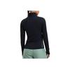 Under Armour Cool Mesh Comfortable Versatile Simple Fashion Solid Color Jacket Women Jacket Black 6007554-001