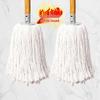 Traditional Cotton Yarn Mop with Wooden Handle