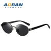 Luxury Old Money Style UV Protection Sunglasses for Women with a High-End Feel2026New Vintage Metal Oval Sunglasses for Men