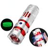 USB Charging Portable LED Flashlight Fingertip Gyroscope Pressure Reducing Flashlight Outdoor Aluminum Alloy Mini Flashlight Searchlight Camping Light