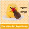 GUND Sanrio Gudetama Boiled Egg Plush Toy Gudetama Soy Sauce Egg Plush Toy Ages 1 and Up 5 inches