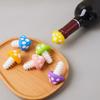 Silicone Wine Bottle Stoppers Mushroom-Shaped Bottle Wine Cork Freshness Preserver Leak-Proof Kitchen