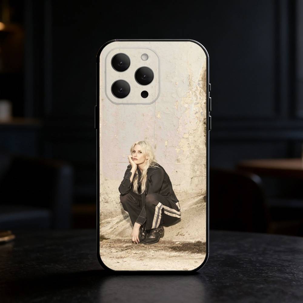 Чехол для телефона S-Singer E-Emily Armstrong Силиконовый черный Мягкий Для IPhone 17,16,15,14,13,12,11,SE,Plus Pro Max