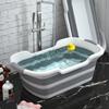 Silicone Foldable Baby Take a Bath Bathtub Non-Slip Foot Bath Bucket Folding Portable Pet Dog Cat Bathtub Bathroom Laundry Baske
