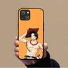 KK-38 One Piece Ace Soft Black Case for iPhone XR 14 15 11 12 13 6 7 8 X XS Pro Max Samsung S22 S23 S21 S24 FE Ultra S8 Plus