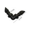 1/4" Barbed Hose Connectors 4/7mm Tubing Fittings Micro Drip Irrigation Water Splitters Elbow Straight 3-Way 4-Way 50/100Pcs