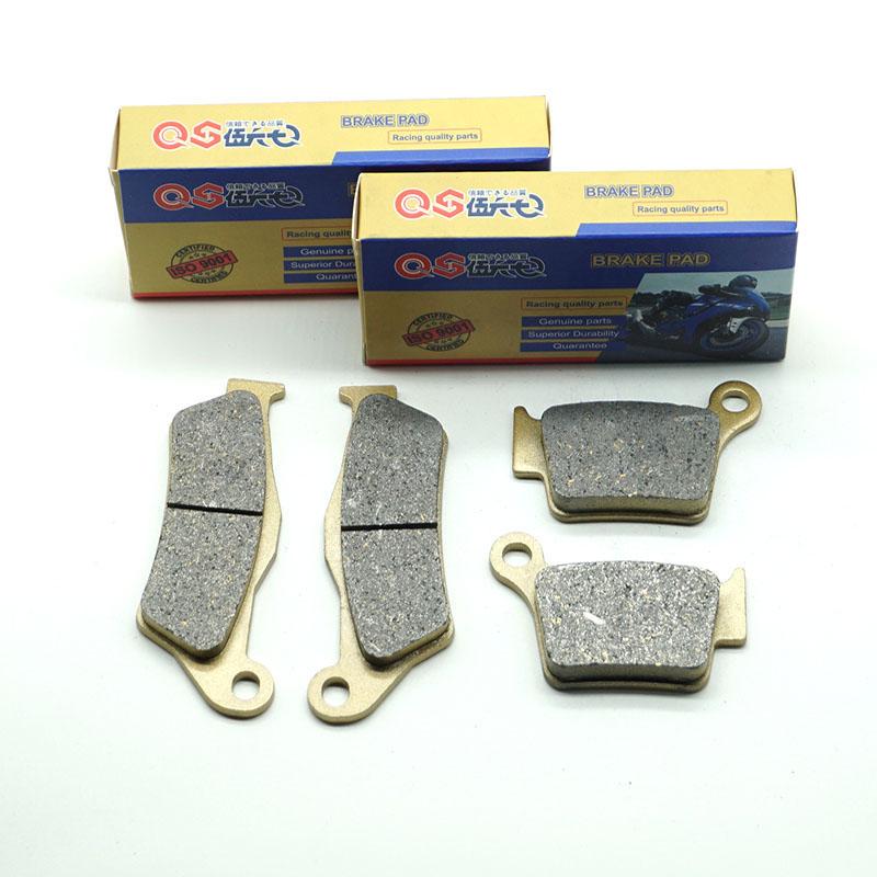 Motorcycle Front Rear Brake Pads for HUSQVARNA TC85 -2024 CR125 2005-2018 TC125 2014- TE125 2014-2016 TX125 2018-