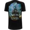 Cradle Of Filth Unisex Adult Trouble & Their Double Lives Back Print T-Shirt