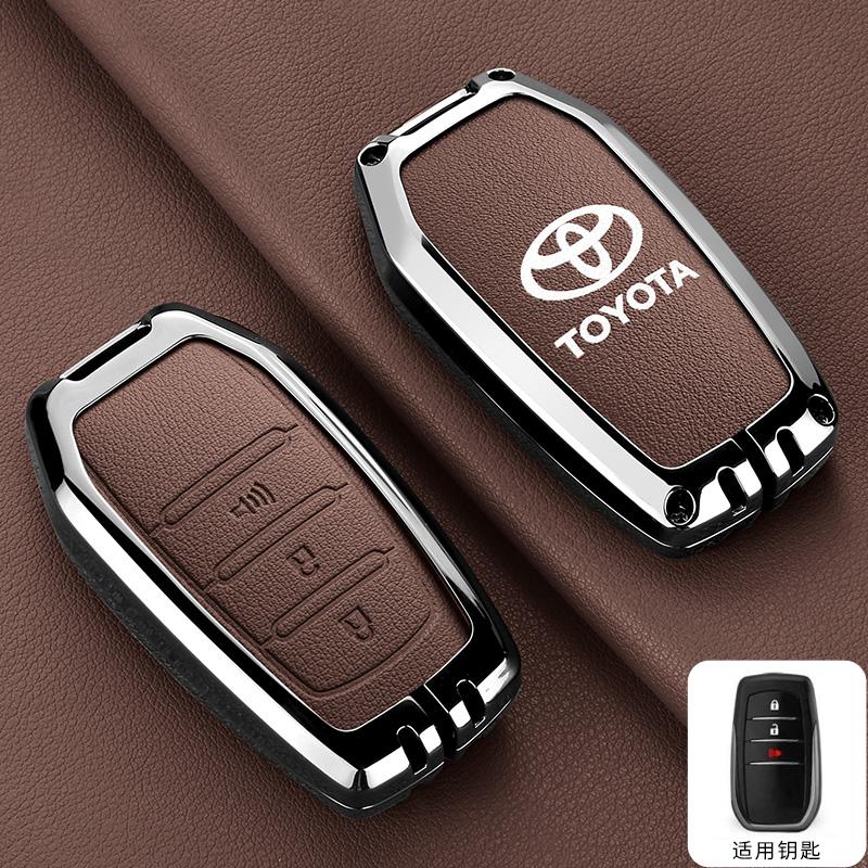 XBWF1 For Toyota Tacoma Fortuner Corolla Venza Grand Highlander RAV4 XSE Prime Land Cruiser Hilux 3/4Button New Car Key Case Cover Bag