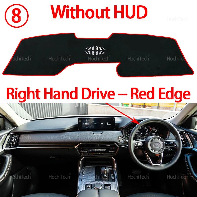 Накладка на приборную панель для Mazda CX-60 2022 2023 2024 2025 Чехол на приборную панель автомобиля Коврик на приборную панель Ковер Коврик Накидка Солнцезащитный козырек Подушка