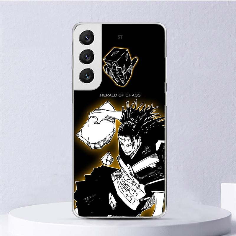 Kaisen J-Jujutsu Art Мягкий чехол для Samsung Galaxy S25 S24 S23 S22 Ultra Чехол для телефона S20 FE S21 Plus S25 Edge + Funda Coque Galax