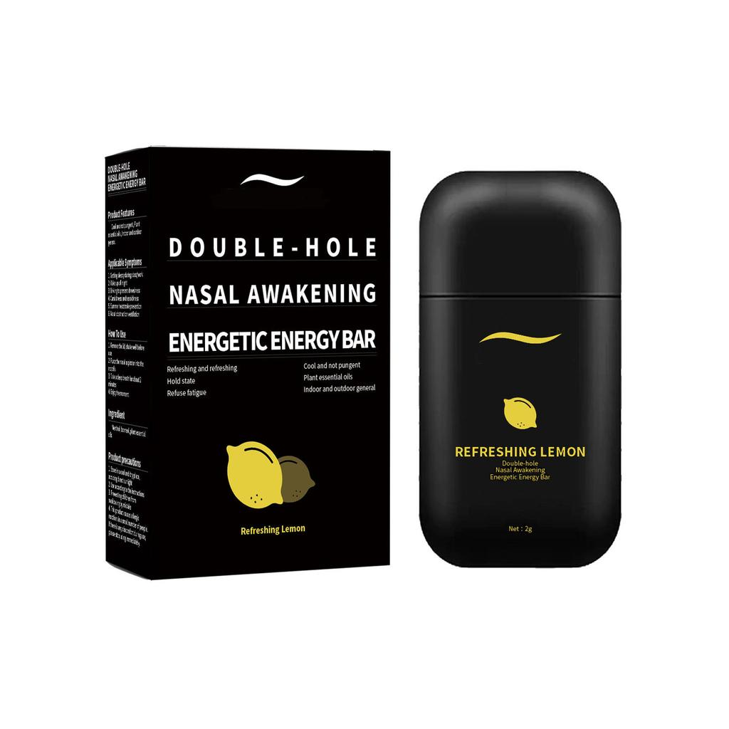 Vitality Mint Energy Bar 2g Освежающий и освежающий освежающий батончик для снятия усталости и сонливости от вождения Vitality Назальный аспиратор с двойным отверстием