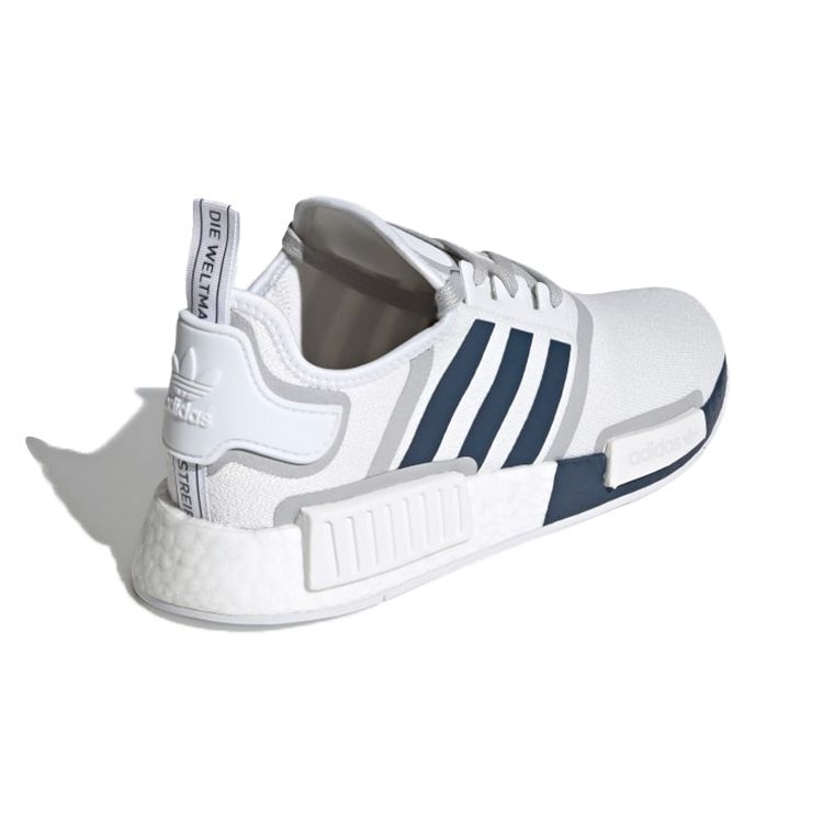 adidas Кроссовки унисекс NMD_R1 White Crew Navy Cloud-White Grey-Two G55576