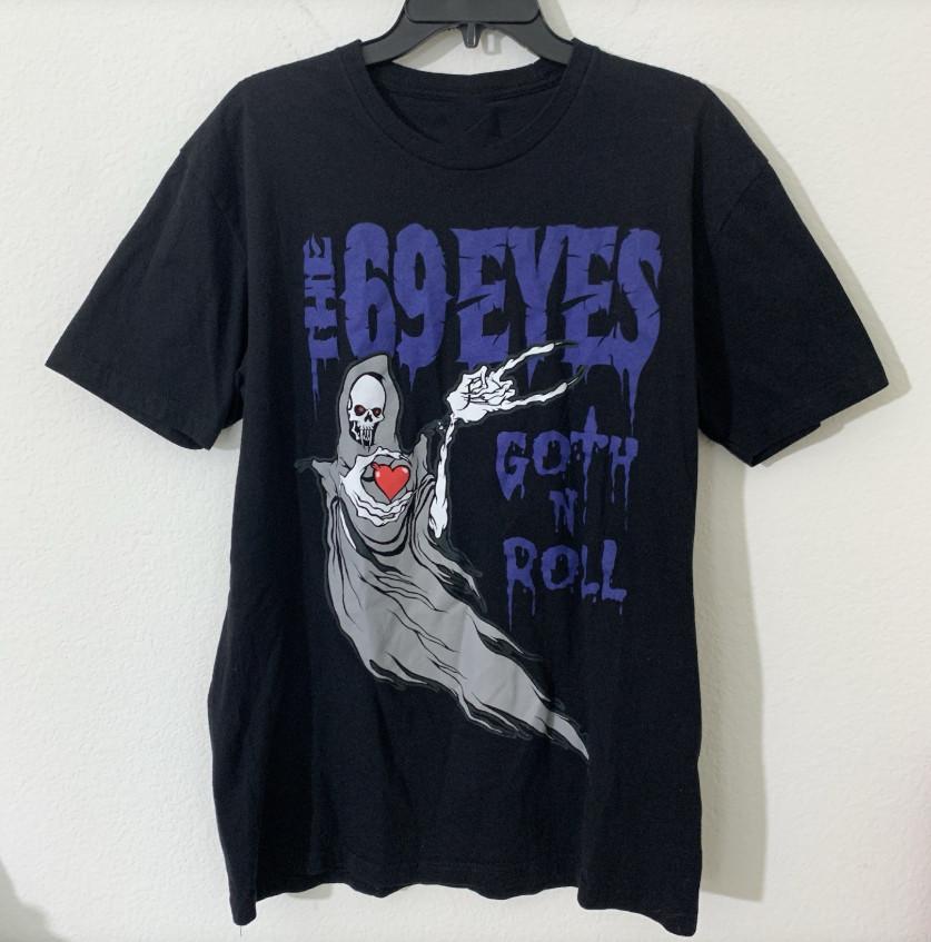 Готика и Рок The 69 Eyes Футболка Хлопок Взрослый S-5XL GS548 Унисекс Футболка