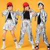 New Year's Day Children's Street Dance Space Suit Autumn Winter Smart Walk Show Technology Drum Set Performance Suit T-Platform