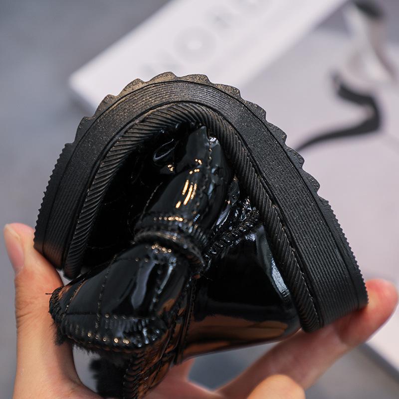 Детские зимние сапоги с ворсом и толстыми хлопковыми сапогами для мальчиков, хлопковые сапоги для девочек, детские сапоги для малышей