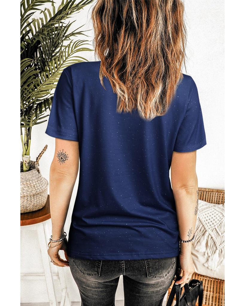 Azura Exchange Футболка с принтом «Боже, благослови США»