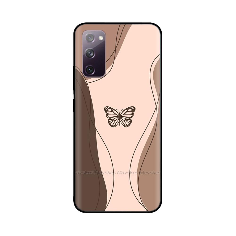 Чехол для Samsung Galaxy S20 FE Чехол Мягкий ТПУ Расписная Силиконовая Задняя Крышка Для Samsung S20 Ultra S20+ Чехлы s 20 Оболочка Чехол