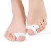 Корректор большого пальца стопы (Hallux Valgus) для мужчин и женщин, регулируемый, с двойным кольцом, разделитель пальцев ног, набор для ухода за пальцами ног