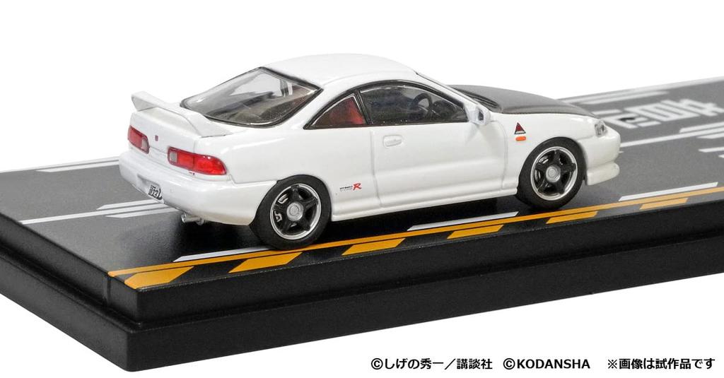 Initial D Набор Дайки Ниномия Civic Smiley Сакаи Integra Готовая модель MD64209 MODELER'S 1/64 Том 9 (ЕК9) & (DC2)
