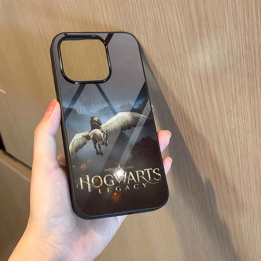 Чехол для телефона H-Hogwartss Legacy Для 17 Pro Max iPhone 18 16 Plus 15 Pro Max 14 12 11 13 Mini X Xs XR PC+TPU Чехол