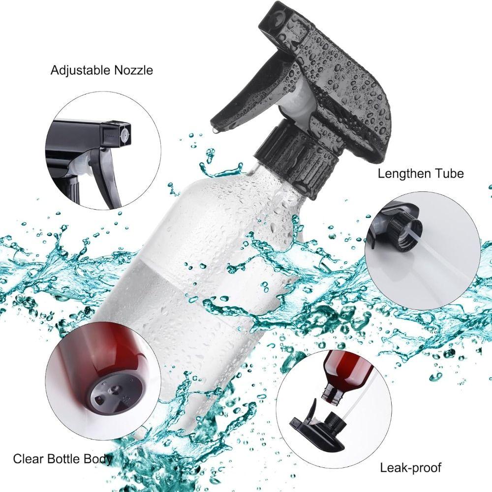 2 шт. 500 мл бутылка для распыления воды для растений мелкодисперсный туман многоразовые контейнеры новые пустые бутылки для распыления очистка