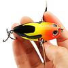 with Two Metal Spoon Bee Crankbait Lure Bumblebee Fishing Lure Bee-Shaped Fishing Bait  Fly Fishing