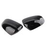 1 пара боковых накладок на зеркала заднего вида, глянцевые черные, стильные, прочные, легкие, накладки на дверные зеркала