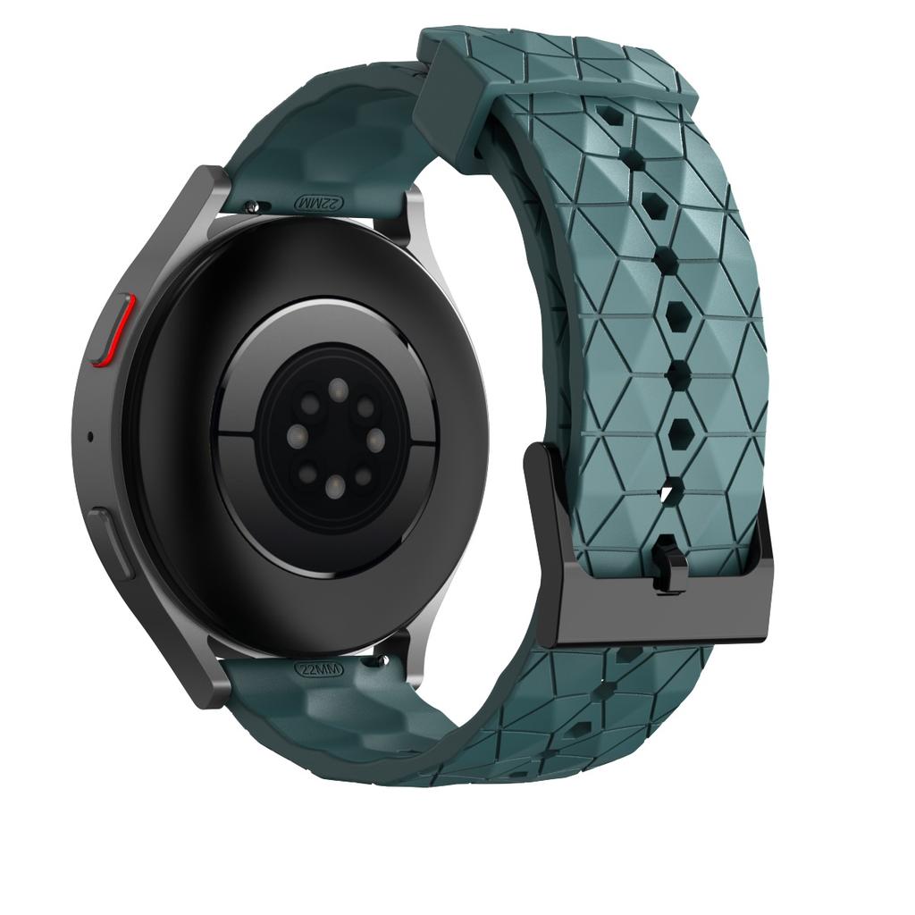 22 мм 20 мм Силиконовый ремешок для часов Amazfit T-Rex3 Pro Helio Спортивный ремешок с рисунком «Футбол» Amazfit Active 2 Balance 2 GTR 4 3