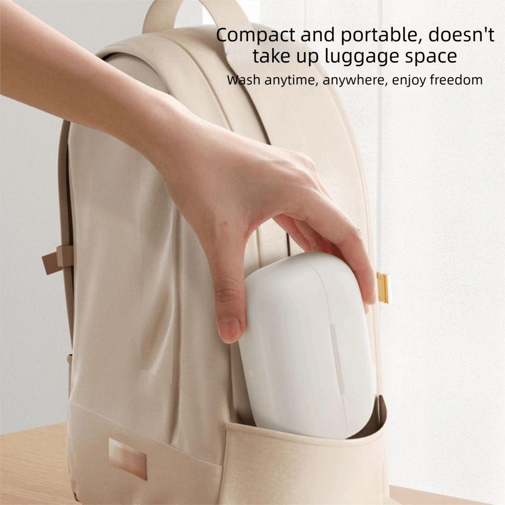 Carry-on Bags Mini Soap Storage Box Leakproof Sealed Soap Holder Japanese Style Silicone Ring Soap Container Traveling