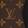 Louis Vuitton Monogram Canvas Short Wallet Men Wallet Brown M60111