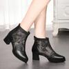 Summer Women Shoes New Designer Hollow Embroidered Mesh Breathable High Heels Elegant Pumps Sexy Party Sandals Boots Heels