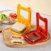 Kids Breakfast Toast Bread Mold Sealer Flip Sandwich Cutting Tool DIY Sandwich Cutters Mould