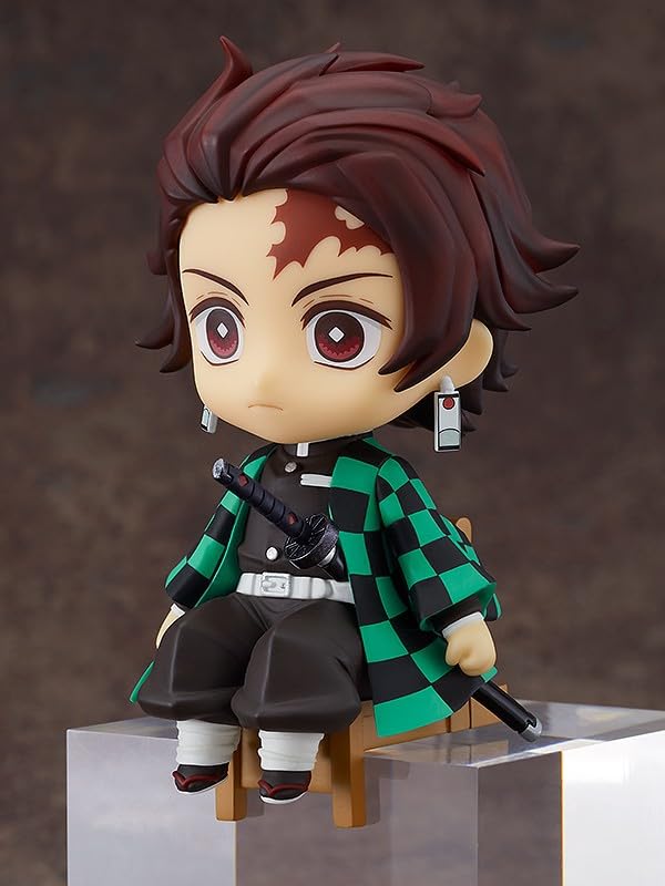 Nendoroid Demon Kimetsu No Yaiba Kamado Tanjiro Plastic Painted Movable Figure Swacchao! Slayer Non-scale