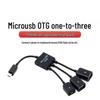 3-Port V8 OTG USB Hub for Mobile - Connects U Disk, Keyboard & Mouse